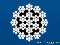 不旋轉鋼絲繩18x7，18x19，17x7技術參數